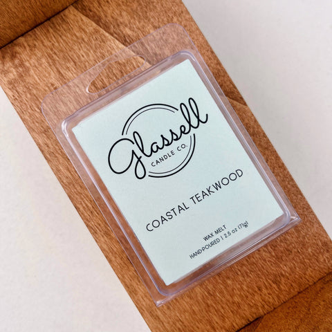 Coastal Teakwood Wax Melts