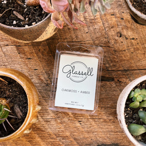 Oakmoss + Amber Wax Melts